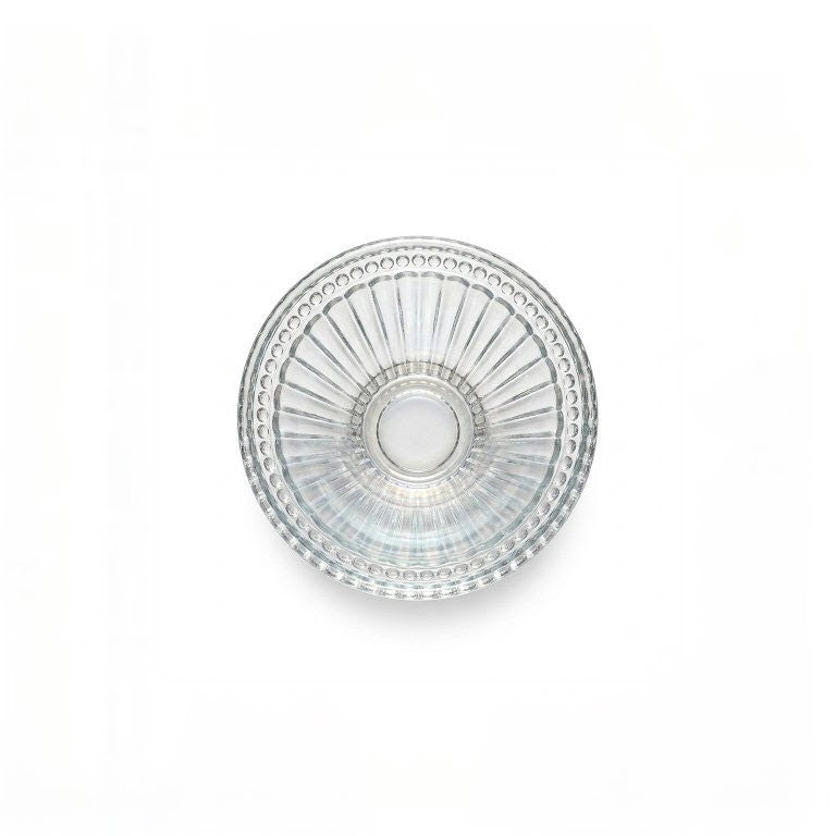 Fluted Clear Glass Votive Candle Holder