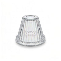 Fluted Clear Glass Votive Candle Holder